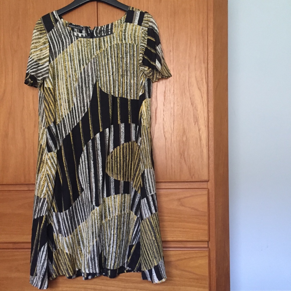 Vintage Mod Graphic A-Line Tent Dress